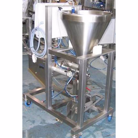 Small capacity volumetric piston filler - Doseur automatique volumétrique à piston de petite capacité - DV500