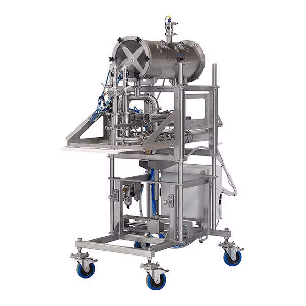 DVM1000_ControlGMCSoup&SalsaVolumetricPistonFillerwith Agitateur