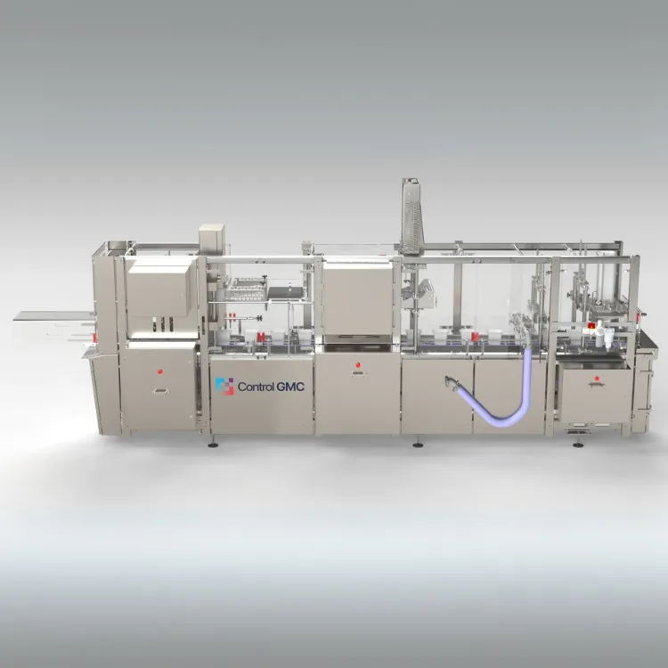 FDX2500_ControlGMC_Single Lane Cup & Tub Filling and Sealing Line_Bk