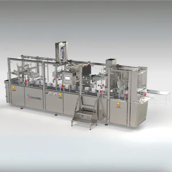 FDX2500_ControlGMC_Single Lane Cup & Tub Filling and Sealing Line_L