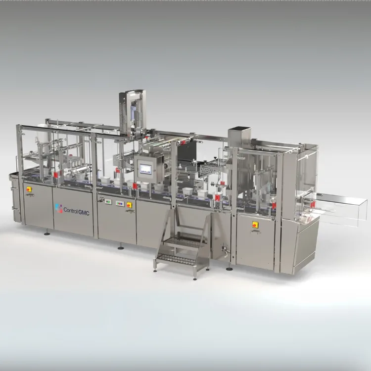 FDX2500_ControlGMC_Single Lane Cup & Tub Filling and Sealing Line_L
